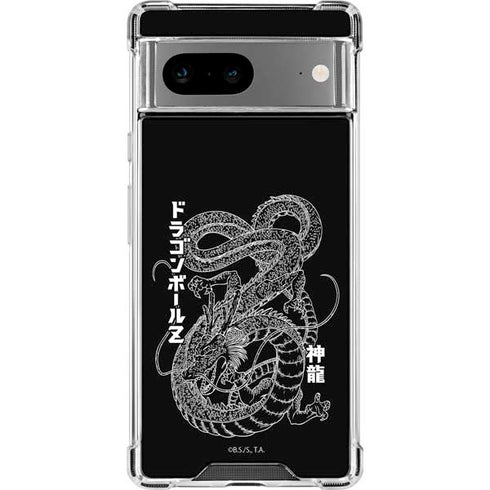 Dragon Ball Z Negative Shenron Google Pixel 8a Clear Case